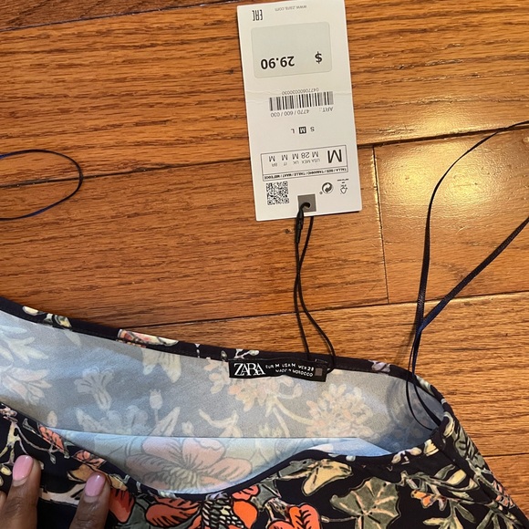 One shoulder Zara top - Picture 10 of 11